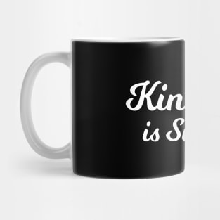 Islamic Quote Typography Kindness is Sunnah Mug